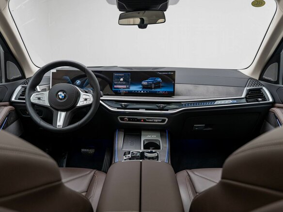 2026 BMW X5 30Li IV (G05/G18) Рестайлинг, синий - вид 30