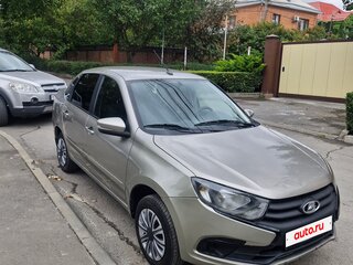 2022 Lada (ВАЗ) Granta I Рестайлинг, серый, 480000 рублей, вид 3
