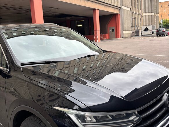 2021 Volkswagen Tiguan II Рестайлинг, чёрный, 2450000 рублей - вид 9