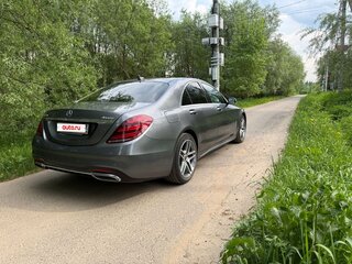 2020 Mercedes-Benz S-Класс 350 d Long VI (W222, C217) Рестайлинг, серый, 6500000 рублей, вид 2