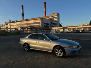 2003 Mitsubishi Galant VIII Рестайлинг, голубой, 280000 рублей, вид 3