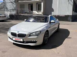 2012 BMW 6 серии Gran Coupe 640d III (F06/F13/F12), белый, 2790000 рублей, вид 2