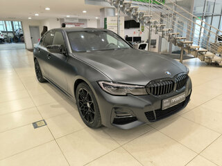 2021 BMW 3 серии 320d xDrive VII (G2x), чёрный, 3450000 рублей, вид 3