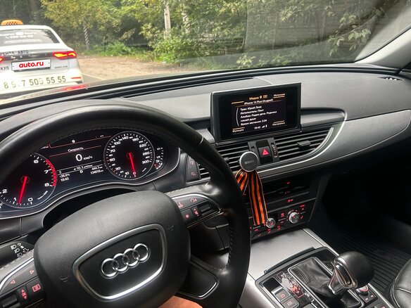 2011 Audi A6 IV (C7), чёрный, 1780000 рублей - вид 13