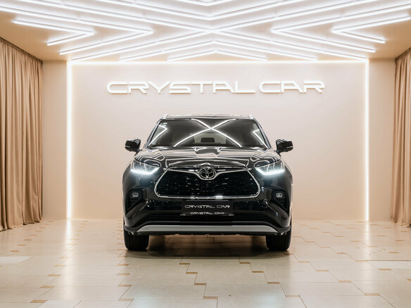 2026 Toyota Highlander IV (XU70), чёрный - вид 5