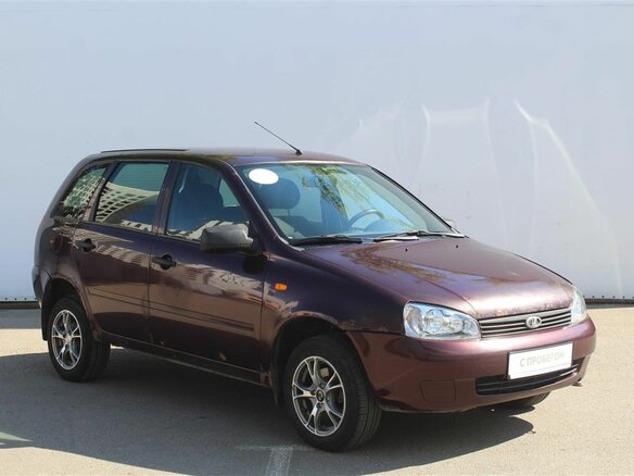 2012 Lada (ВАЗ) Kalina I, красный - вид 2