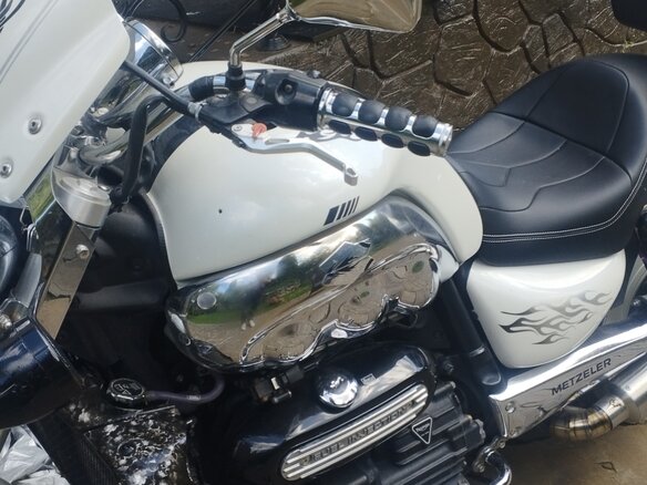 2005 Triumph Rocket III, белый, 999999 рублей - вид 5