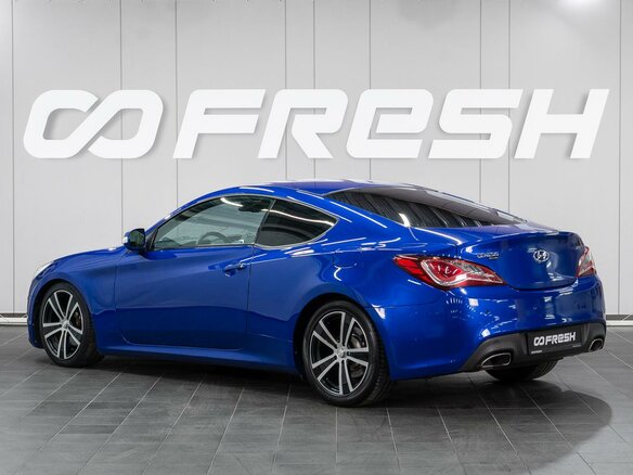2012 Hyundai Genesis Coupe I Рестайлинг, синий, 1449000 рублей - вид 1