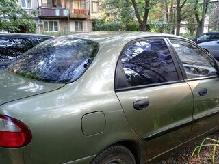2002 Daewoo Lanos, зелёный, 300000 рублей, вид 2