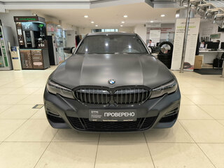2021 BMW 3 серии 320d xDrive VII (G2x), чёрный, 3450000 рублей, вид 2