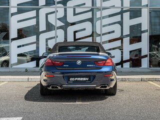 2016 BMW 6 серии 650i xDrive III (F06/F13/F12) Рестайлинг, синий, 4533000 рублей, вид 4