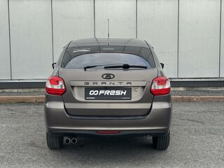 2016 Lada (ВАЗ) Granta I, коричневый, 440000 рублей, вид 4