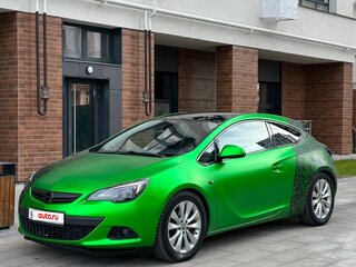 2011 Opel Astra GTC J Рестайлинг, зелёный, 930000 рублей, вид 3