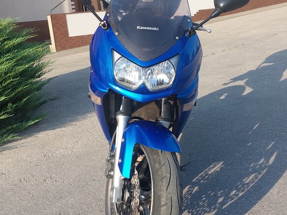 2007 Kawasaki ER-6F (Ninja 650R), синий, 350000 рублей - вид 5