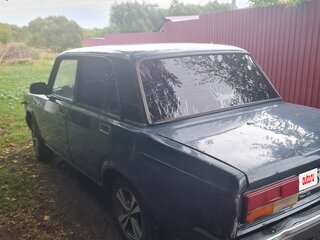 2006 Lada (ВАЗ) 2107, синий, 130000 рублей, вид 2