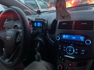2012 Chevrolet Aveo II, чёрный, 450000 рублей, вид 5