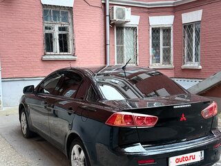 2008 Mitsubishi Lancer X, чёрный, 570000 рублей, вид 4