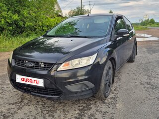 2010 Ford Focus II Рестайлинг, чёрный, 349900 рублей, вид 2