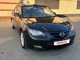 2007 Mazda 3 I (BK) Рестайлинг, чёрный, 600000 рублей, вид 2
