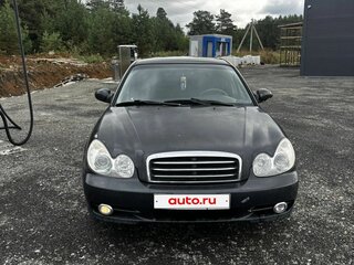 2008 Hyundai Sonata ТагАЗ IV (EF) Рестайлинг, чёрный, 650000 рублей, вид 1