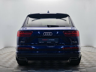 2018 Audi Q7 II (4M), синий, 4649000 рублей, вид 4