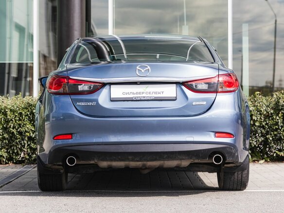 2016 Mazda 6 III (GJ) Рестайлинг, синий, 1900000 рублей - вид 3