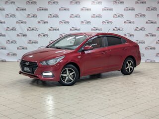 2017 Hyundai Solaris II, красный, 979000 рублей, вид 1