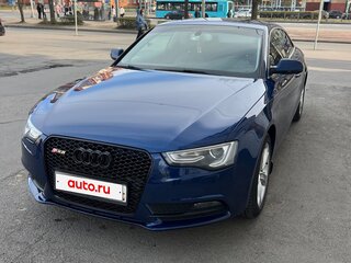 2014 Audi A5 I (8T) Рестайлинг, синий, 1500000 рублей, вид 4