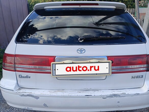 1999 Toyota Mark II Qualis VIII (X100), белый, 430000 рублей - вид 9