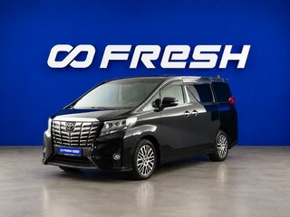 2016 Toyota Alphard III, чёрный, 3648888 рублей, вид 5