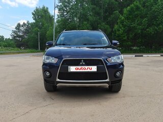 2011 Mitsubishi Outlander II Рестайлинг, синий, 1150000 рублей, вид 2