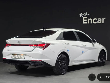 2023 Hyundai Avante VII, белый, 1750000 рублей, вид 3