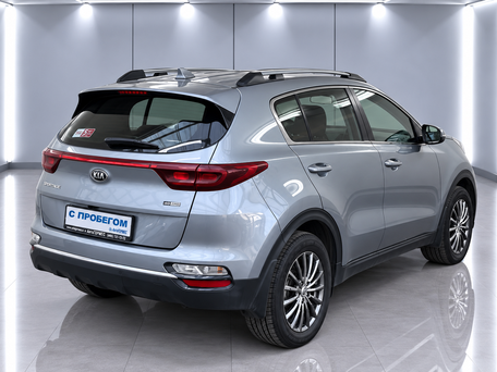 2019 Kia Sportage IV Рестайлинг, серебристый, 1540000 рублей, вид 4