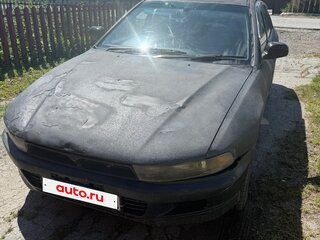 2002 Mitsubishi Galant VIII Рестайлинг, чёрный, 210000 рублей, вид 1