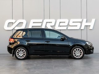 2010 Volkswagen Golf VI, чёрный, 849000 рублей, вид 5