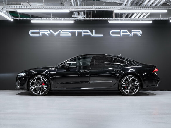 2025 Audi A7 L 45 TFSI II (4K), чёрный - вид 5