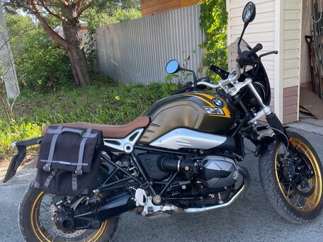 2021 BMW R Nine T Scrambler, зелёный, 1500000 рублей, вид 2