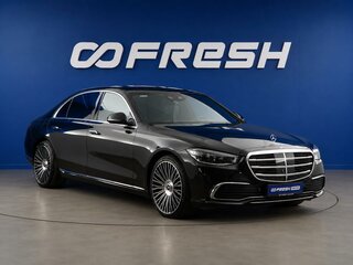 2020 Mercedes-Benz S-Класс 400 d Long 4MATIC VII (W223), чёрный, 7944434 рублей, вид 1