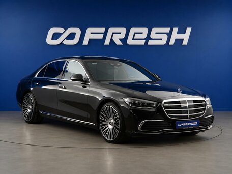 2020 Mercedes-Benz S-Класс 400 d Long 4MATIC VII (W223), чёрный, 7284434 рублей, вид 1