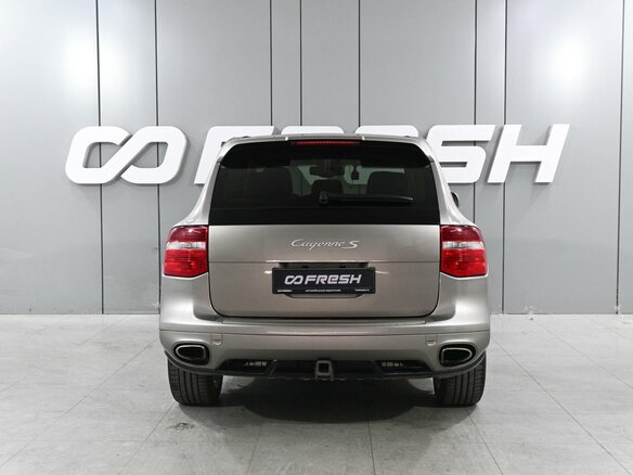 2007 Porsche Cayenne S I Рестайлинг (957), бежевый - вид 3