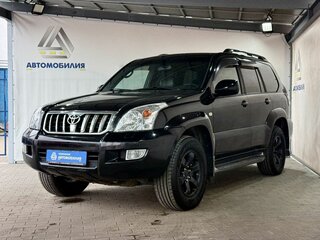2007 Toyota Land Cruiser Prado 5-speed 120 Series Рестайлинг, чёрный, 1579000 рублей, вид 1