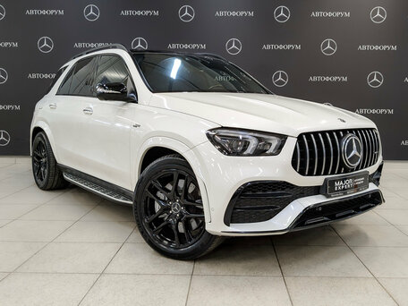 2020 Mercedes-Benz GLE AMG 53 AMG II (V167), белый, 6890000 рублей, вид 3