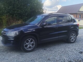 2014 Volkswagen Tiguan I Рестайлинг, чёрный, 1250000 рублей, вид 4