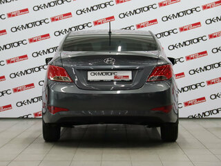 2014 Hyundai Solaris I Рестайлинг, серый, 860250 рублей, вид 5
