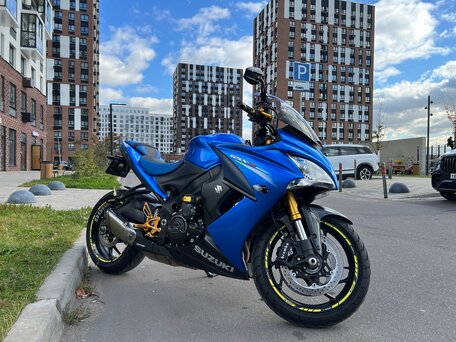 2015 Suzuki GSX-S 1000 F, синий, 800000 рублей, вид 2