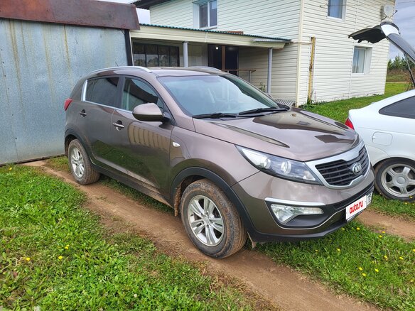 2013 Kia Sportage III, коричневый, 1200000 рублей - вид 1