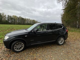 2012 BMW X3 20i xDrive II (F25), чёрный, 1500000 рублей, вид 5