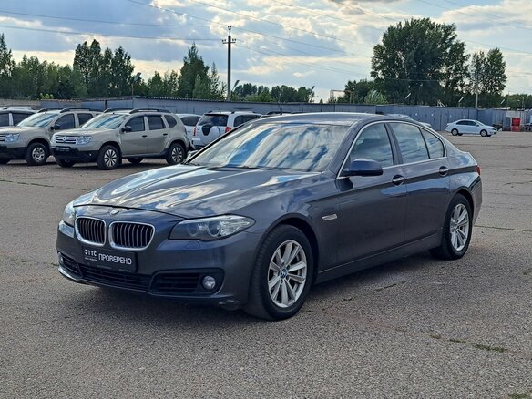 2015 BMW 5 серии 520d VI (F10/F11/F07) Рестайлинг, серый, 1565000 рублей - вид 17
