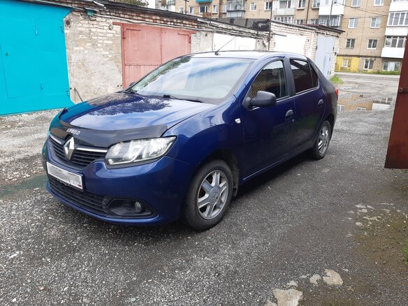 2018 Renault Logan II, синий, 470000 рублей