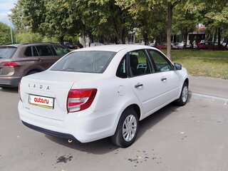 2018 Lada (ВАЗ) Granta I Рестайлинг, белый, 390000 рублей, вид 4